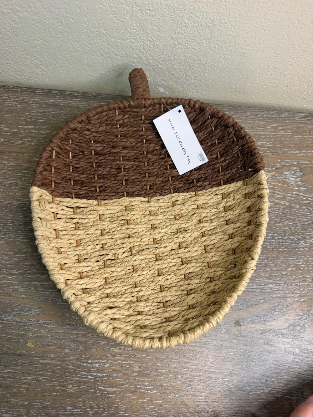 Target Bullseye Playground Fall 2026 Woven Acorn Novelty Tray